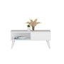 Hanah Home Seul - Mesa de centro blanca